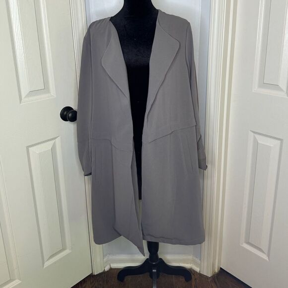 Philosophy — Size 2X - Gray Lightweight Blazer - Picture 1 of 4